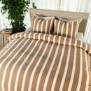 Kayori Kayori  Dasshu  Dekbedovertrek  Katoensatijn  140x200220  Taupe