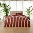 Kayori Kayori  Dasshu  Dekbedovertrek  Katoensatijn 240x200220  Burgundy