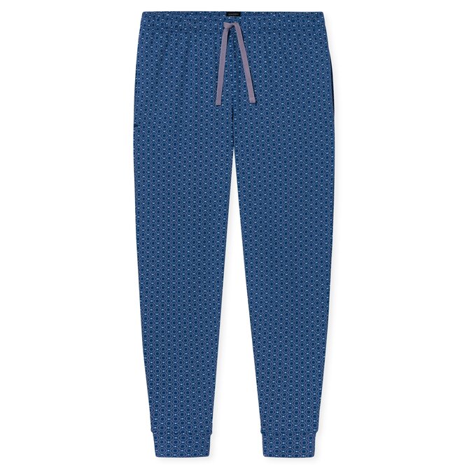 Schiesser Heren Long Pants bluegrey 182047 50/M