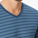 Schiesser Schiesser Heren Pyjama Short atlantic blue  183117 58/3XL