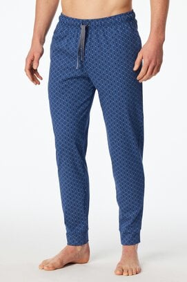Schiesser Heren Long Pants bluegrey 182047 52/L