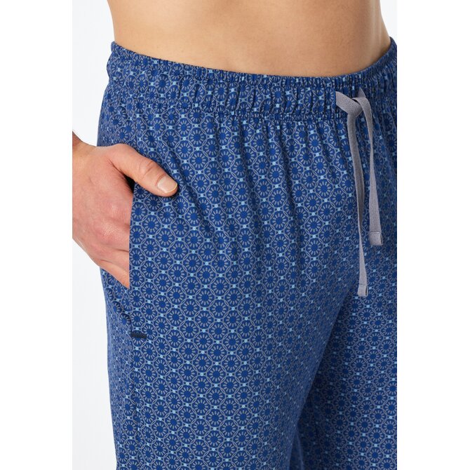 Schiesser Heren Long Pants bluegrey 182047 52/L