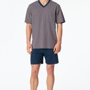 Schiesser Schiesser Heren Pyjama Short red  181161 56/XXL