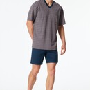 Schiesser Schiesser Heren Pyjama Short red  181161 50/M