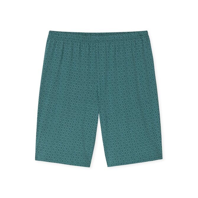 Schiesser Heren Pyjama Short green  181157 52/L