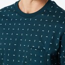 Schiesser Schiesser Heren Pyjama Long  petrol 181156 50/M