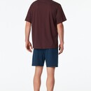 Schiesser Schiesser Heren Pyjama Short red  181155 56/XXL