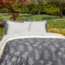 Dommelin Dommelin sierkussen Erbe Satijn 400TC Grijs-Beige 30x50