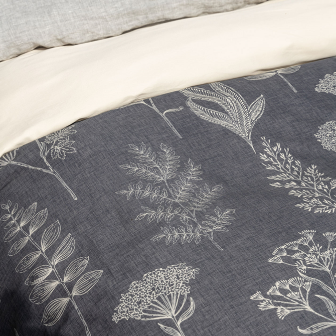 Dommelin sierkussen Erbe Satijn 400TC Grijs-Beige 30x50