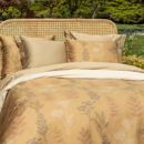 Dommelin Dommelin sierkussen Erbe Satijn 400TC Brons-Camel 30x50