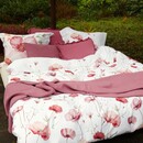 Vandyck Vandyck Dekbedovertrek Poppy Fields creamtan 140x200/220