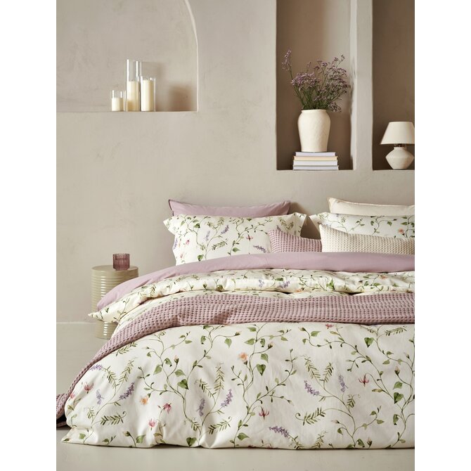 Vandyck Dekbedovertrek Virella creamtan 140x200/220