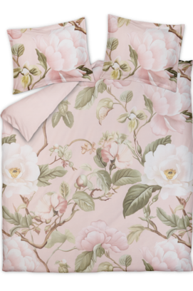 Vandyck Dekbedovertrek Mirelle sepiapink 200x200/220