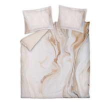 Vandyck Dekbedovertrek Sandstone sand 240x200/220