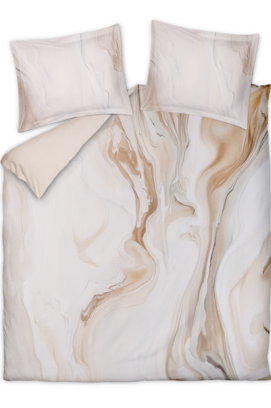 Vandyck Dekbedovertrek Sandstone sand 200x200/220