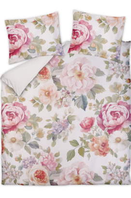 Vandyck Dekbedovertrek Everbloom multi 200x200/220