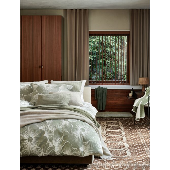 Vandyck Dekbedovertrek Bloomline pistache 140x200/220