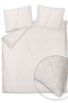 Vandyck Dekbedovertrek Pure Aura stone 140x200/220