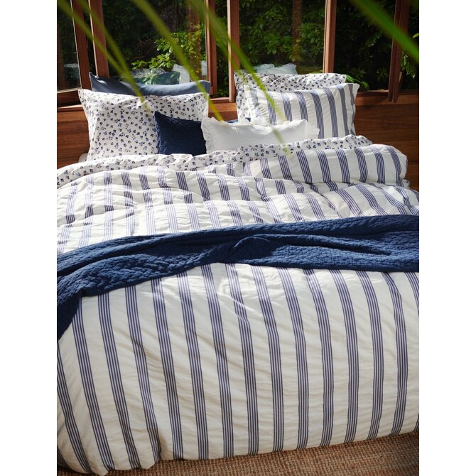 Vandyck Dekbedovertrek Pure 95 indigo 240x200/220