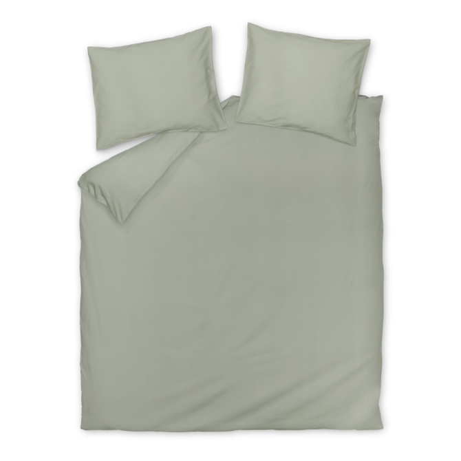 Vandyck Dekbedovertrek Satin Luxe smokegreen 260x240