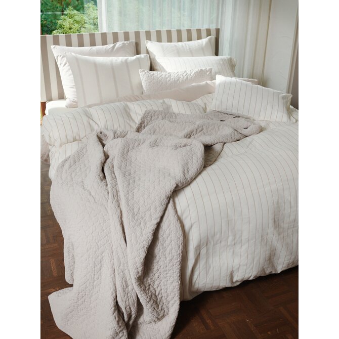 Vandyck Dekbedovertrek Pure Sand offwhite 240x200/220