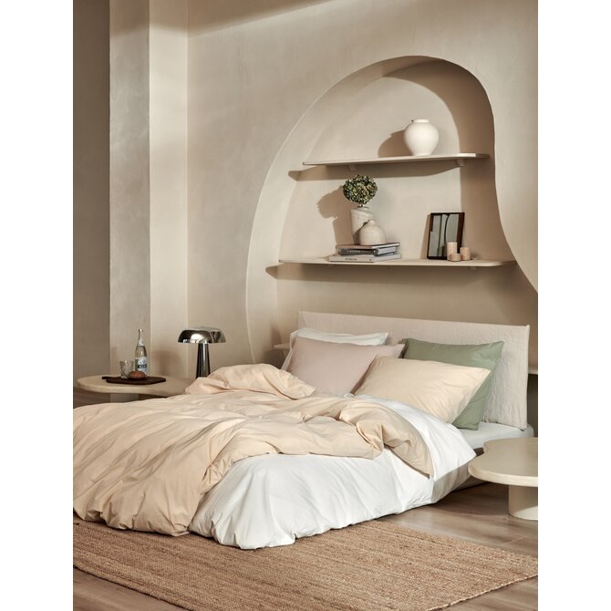 Vandyck Dekbedovertrek Cotton Breeze bleachedsand 200x200/220