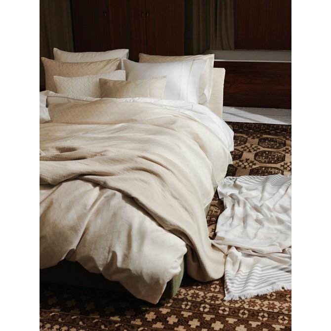 Vandyck Dekbedovertrek Pure Aura stone 240x200/220