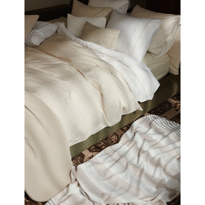 Vandyck Dekbedovertrek Pure Aura stone 200x200/220