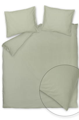 Vandyck Dekbedovertrek Cotton Breeze smokegreen 240x200/220