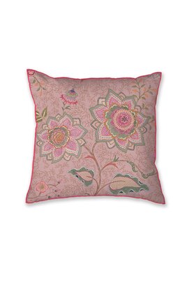 Pip Studio Mumbai Morning Square Cushion Roze 53x53 cm