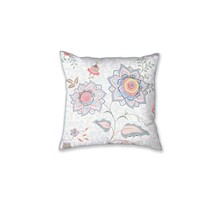 Pip Studio Mumbai Morning Square Cushion Licht blauw 53x53 cm
