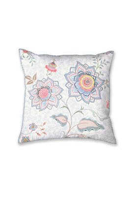 Pip Studio Mumbai Morning Square Cushion Licht blauw 53x53 cm
