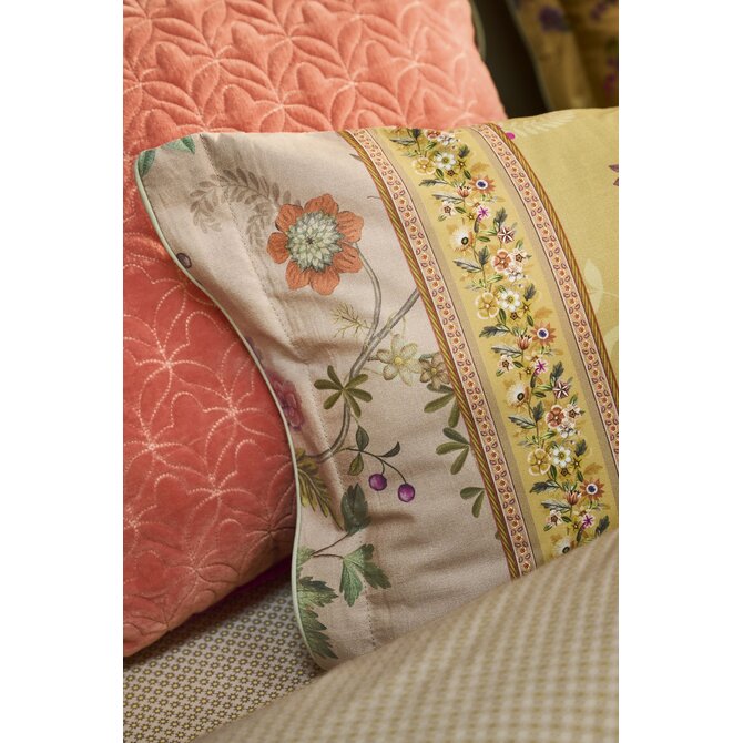 Pip Studio Bodhi Flower Cushion Geel 35x60 cm
