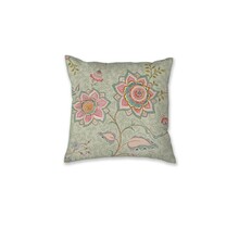 Pip Studio Mumbai Morning Square Cushion Licht groen 53x53 cm