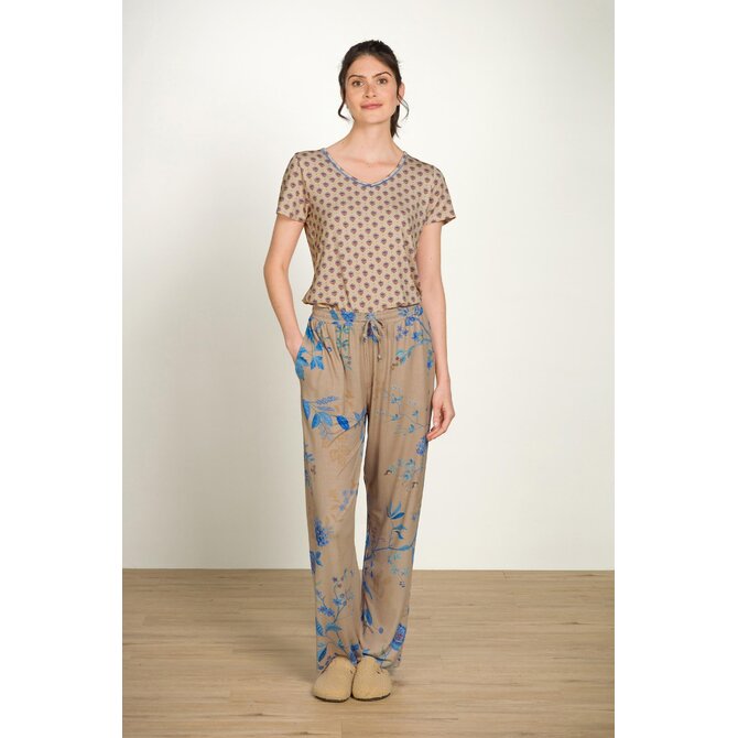 Pip Studio Belin Long Trousers Marigold Blue L