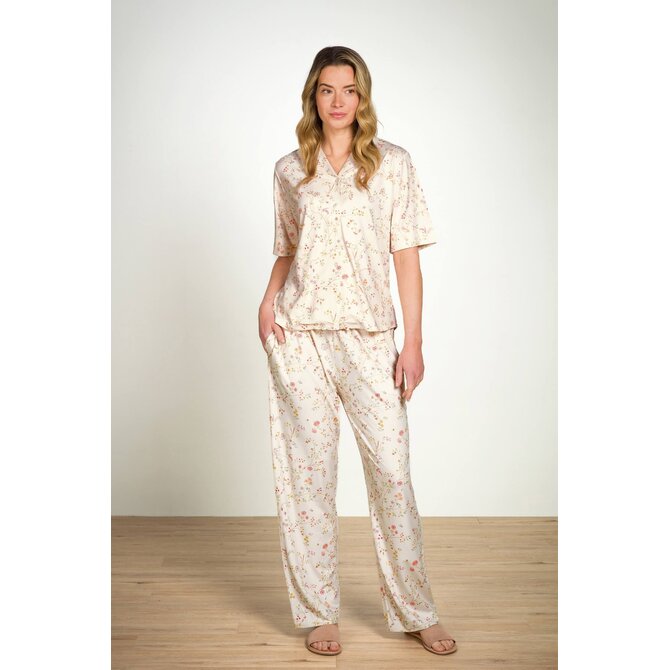 Pip Studio Belin Long Trousers Little Delhi Owhite XL