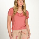 Pip Studio Pip Studio Toy Short Sleeve Top Solid Pink XL