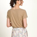 Pip Studio Pip Studio Toy Short Sleeve Top Solid Sand XL