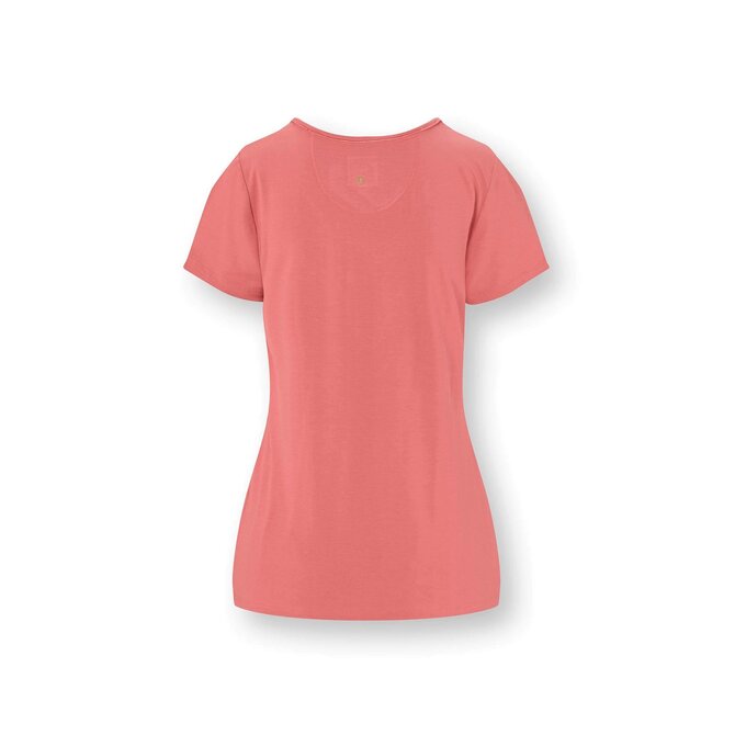 Pip Studio Toy Short Sleeve Top Solid Pink L