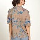 Pip Studio Pip Studio Flora Short Sleeve Top Marigold Blue L