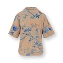Pip Studio Pip Studio Flora Short Sleeve Top Marigold Blue S