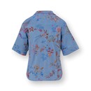 Pip Studio Pip Studio Flora Short Sleeve Top Bodhi Flower Blue L