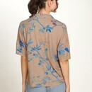 Pip Studio Pip Studio Flora Short Sleeve Top Marigold Blue XL