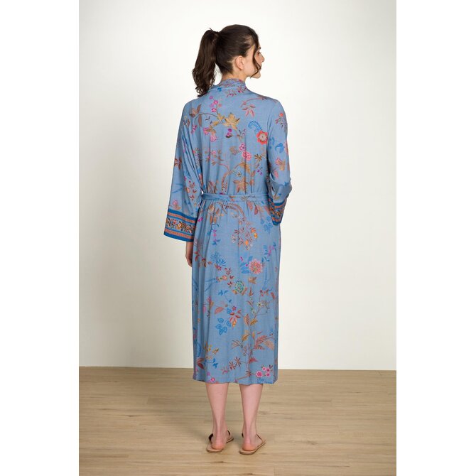 Pip Studio Noa Kimono Bodhi Flower Blue XL