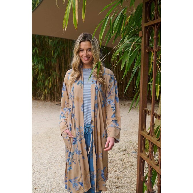 Pip Studio Nisha Kimono Marigold Blue L