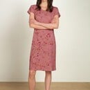 Pip Studio Pip Studio Daniela Short Sleeve Nightdress Delhi Dreams Pink XL