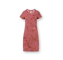 Pip Studio Djoy Short Sleeve Nightdress Bodhi Flower Dpink M