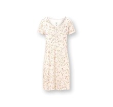 Pip Studio Daisy Short Sleeve Nightdress Little Delhi Owhite L