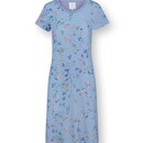 Pip Studio Pip Studio Daniela Short Sleeve Nightdress Delhi Dreams Blue XL