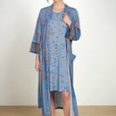 Pip Studio Pip Studio Daniela Short Sleeve Nightdress Delhi Dreams Blue M